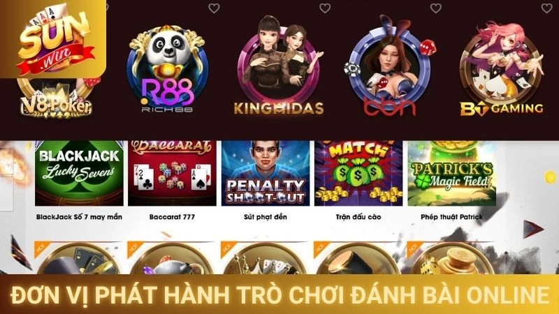 Game Bài Đổi Thưởng Sunwin - Sân Chơi Trí Tuệ Đỉnh Cao 2 Đơn vị phát hành trò chơi đánh bài online