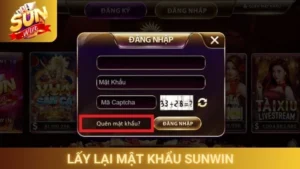 Lấy Lại Mật Khẩu Sunwin