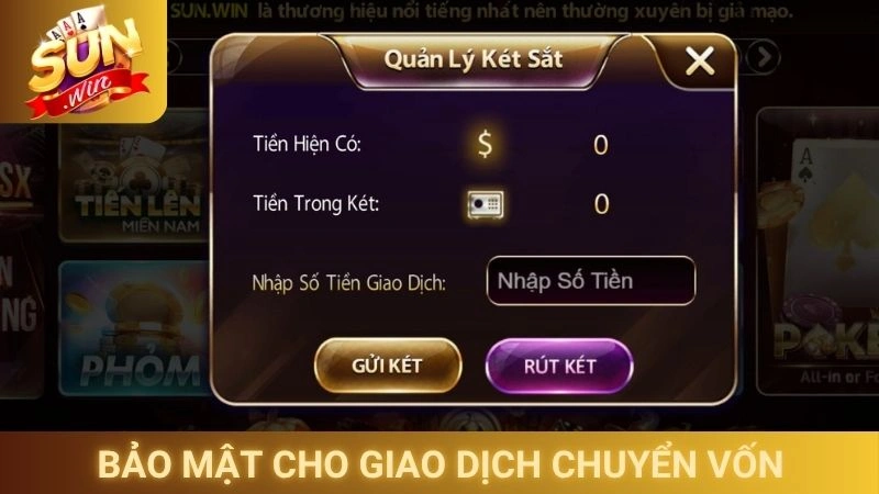 Nạp Tiền Sunwin - Hướng Dẫn Giao Dịch An Toàn Và Tiện Lợi 3 Giải pháp bảo mật cho giao dịch chuyển vốn
