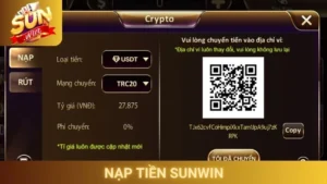 Nạp Tiền Sunwin