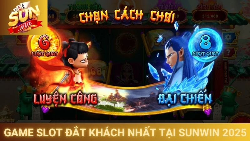 Top Game Nổ Hũ Sunwin - Những Tựa Game Dễ Trúng Nhất 2 Game Slot đắt khách nhất tại Sunwin 2025