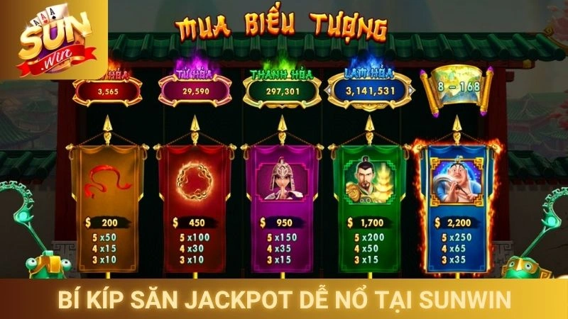 Top Game Nổ Hũ Sunwin - Những Tựa Game Dễ Trúng Nhất 3 Bí kíp săn Jackpot dễ nổ tại cổng game Sunwin